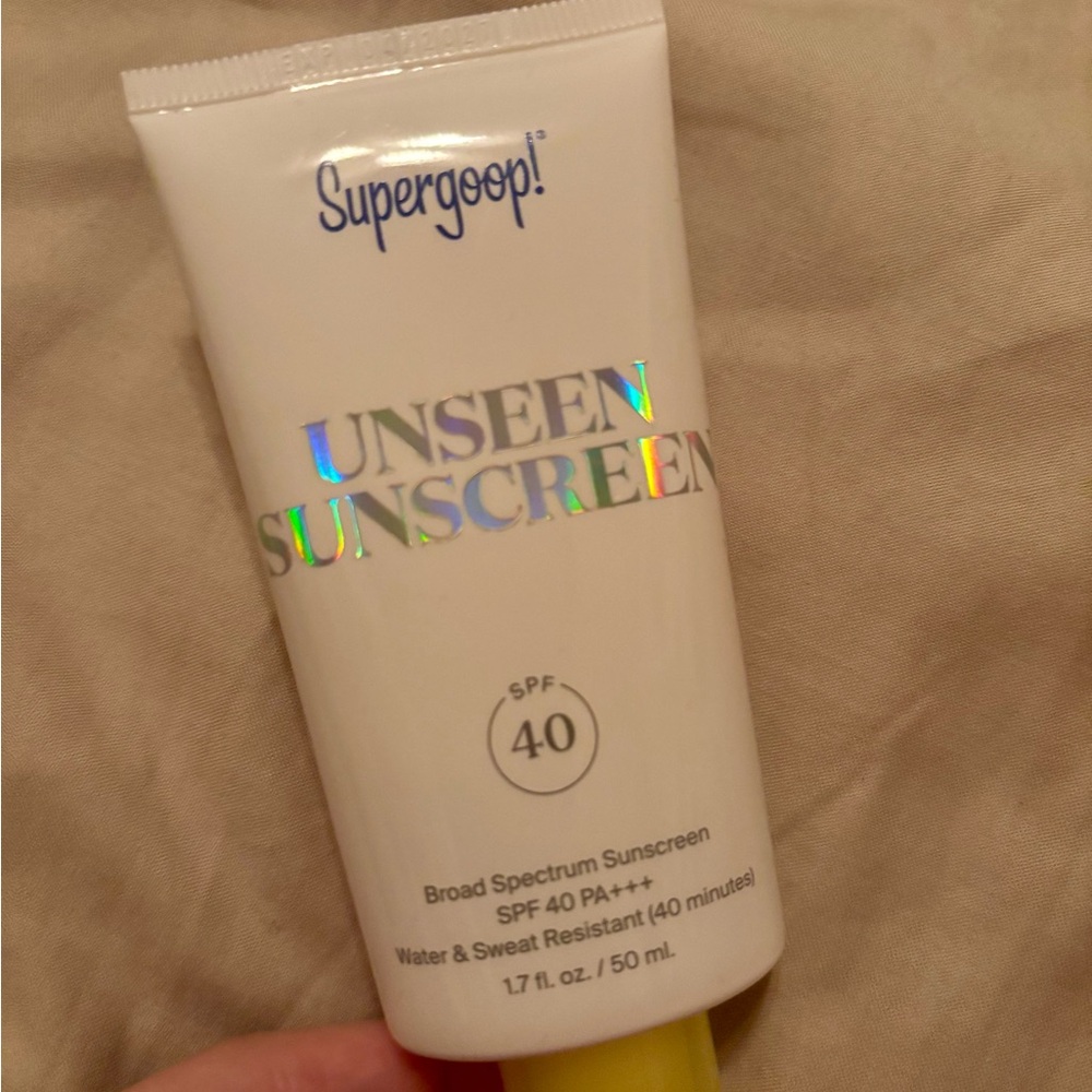 Supergoop! Unseen Sunscreen NWOT SPF 40
